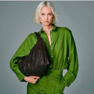 Campomaggi | Woven Mangrovia Shoulder Bag